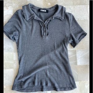 Reformation henley style tee